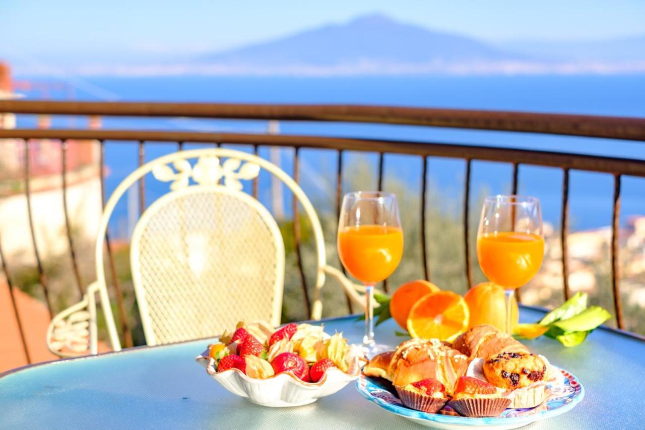 Villa Caruso Private Heated Pool & Sea View Sorrento Dış mekan fotoğraf