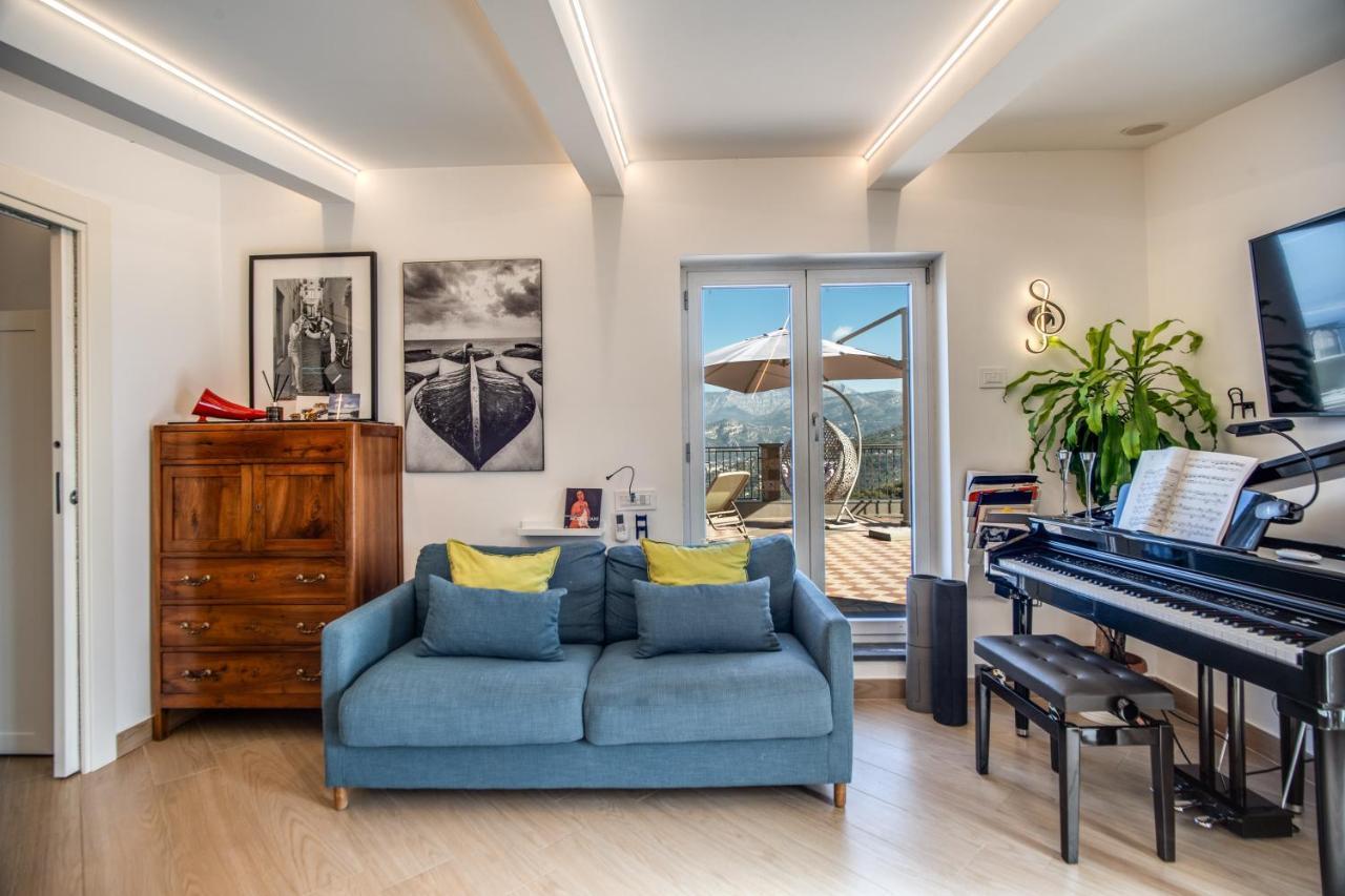 Villa Caruso Private Heated Pool & Sea View Sorrento Dış mekan fotoğraf