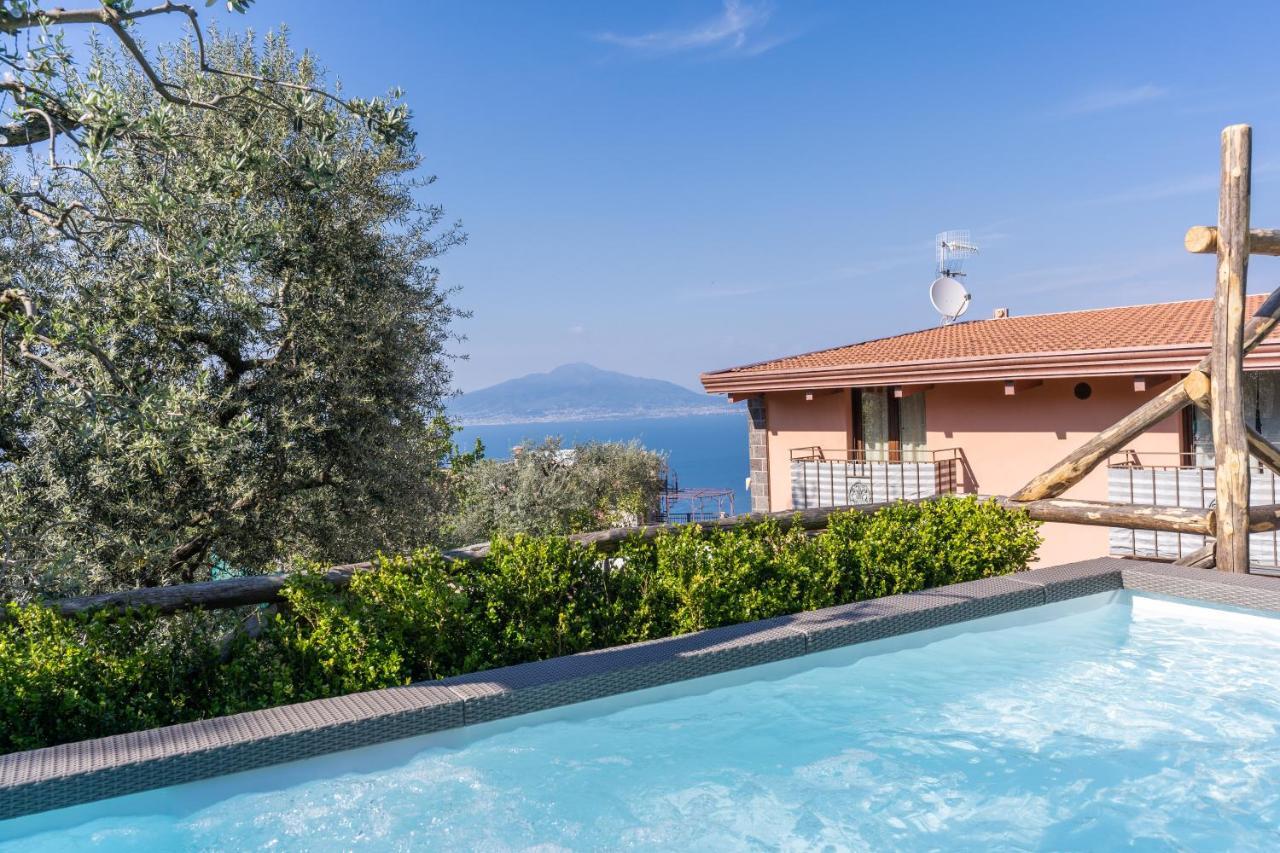 Villa Caruso Private Heated Pool & Sea View Sorrento Dış mekan fotoğraf