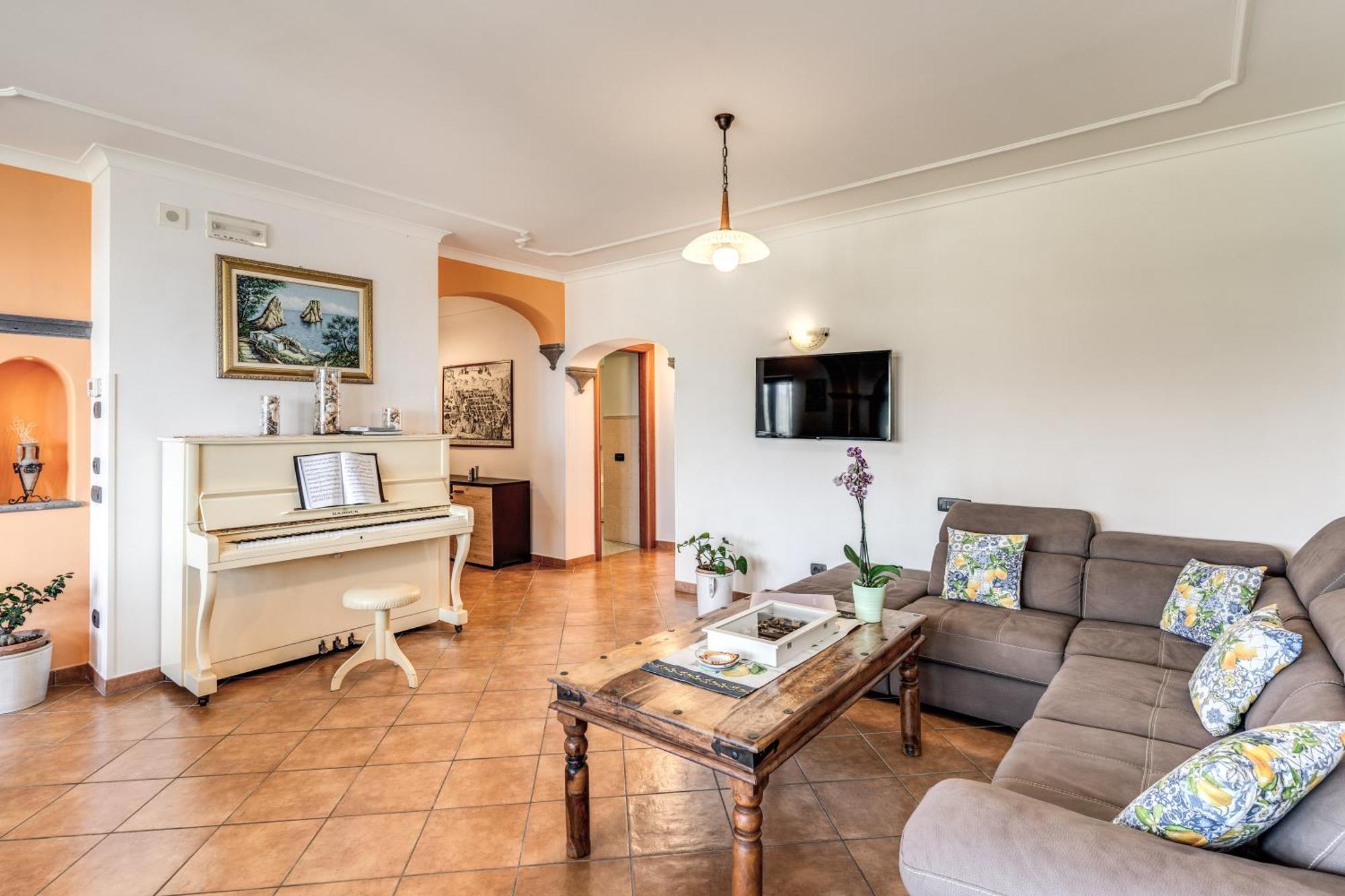 Villa Caruso Private Heated Pool & Sea View Sorrento Dış mekan fotoğraf